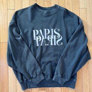 Anine Bing Jaci Paris Sweatshirt